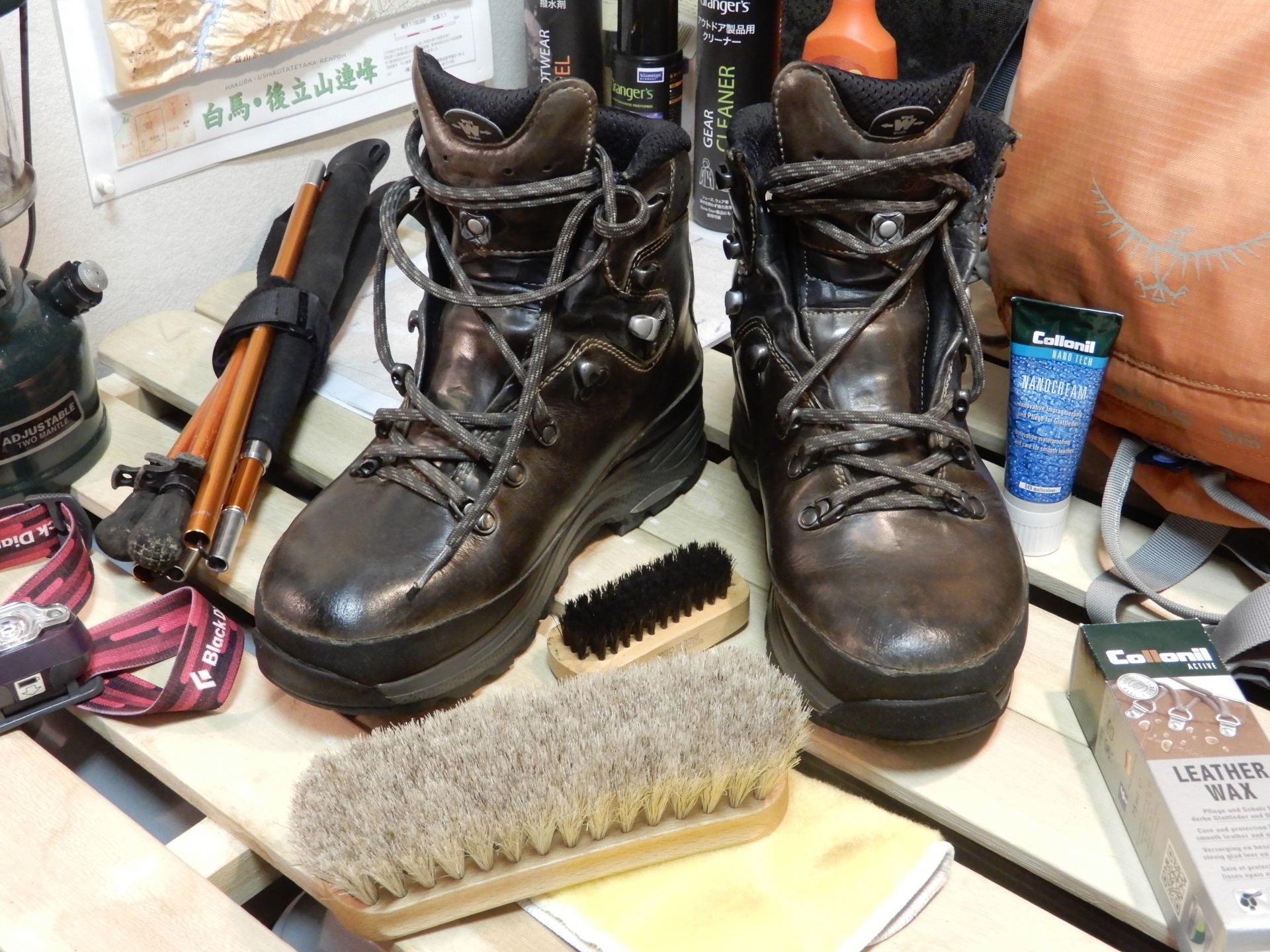 登山用品の後片付け、正直めんどくさいと思った話
