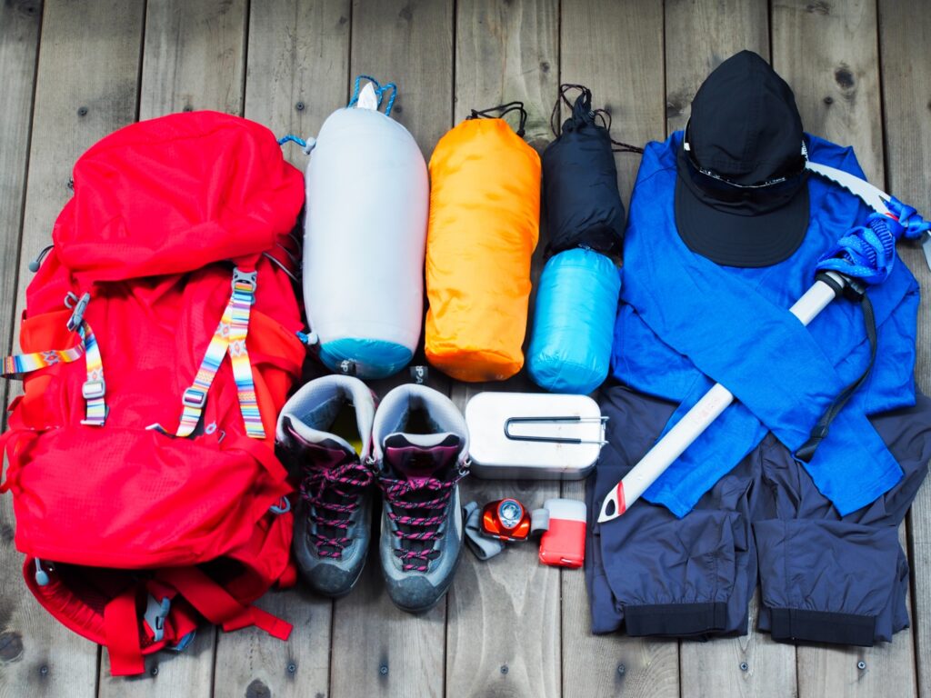 登山用品、全部買ったらいくらになるのか計算してみた